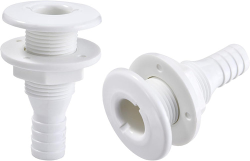 2pcs thru hull fitting - thru,
