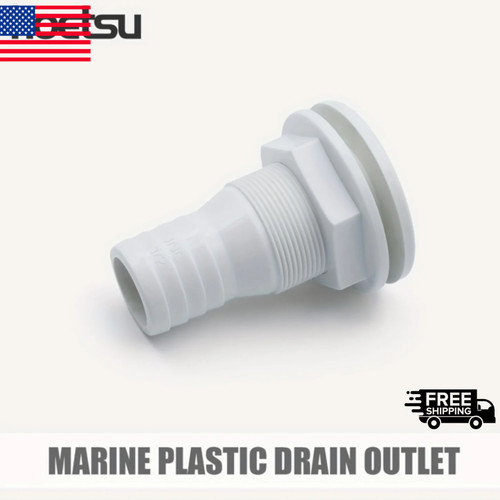 Thru hull fitting marine - hull,