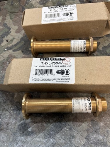 Two marine bronze - two, 3/4”