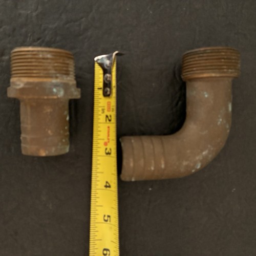 Lot marine fitting 90 - lot, of
