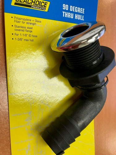 Thru hull fitting seachoice - hull,