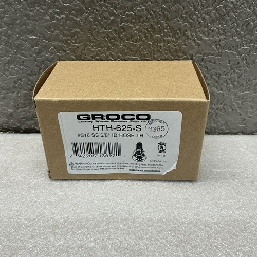 Groco hth 625 stainless - groco, hth-625-s