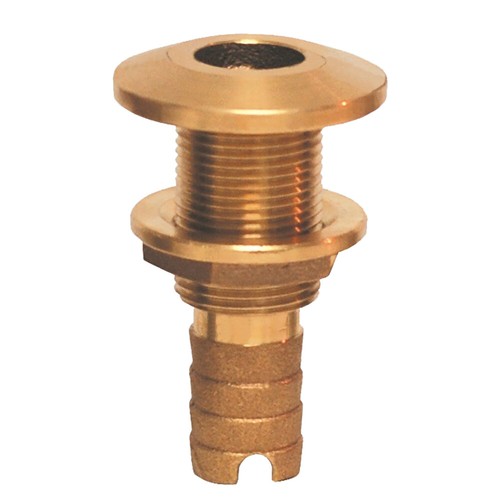 Groco bronze hose barb - 1/2",