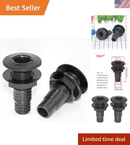 Marine thru hull fitting - thru, 1