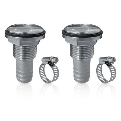 Pcs stainless steel - steel, thru